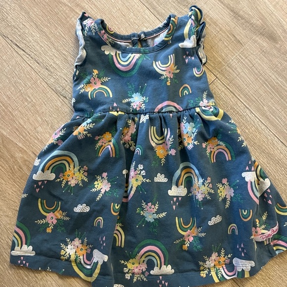 Ruffle Butts Rainbow Dress 12-18 months - Picture 1 of 4